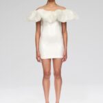 PUFF TOP DETAIL SEQUIN MINI DRESS