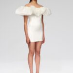 PUFF TOP DETAIL SEQUIN MINI DRESS