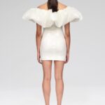 PUFF TOP DETAIL SEQUIN MINI DRESS