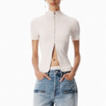 MOCK NECK TOP