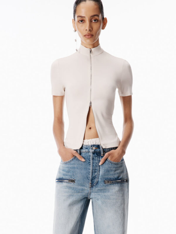 MOCK NECK TOP