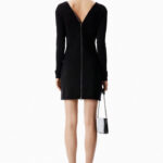 ZIPPER MINI DRESS