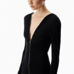 ZIPPER MINI DRESS