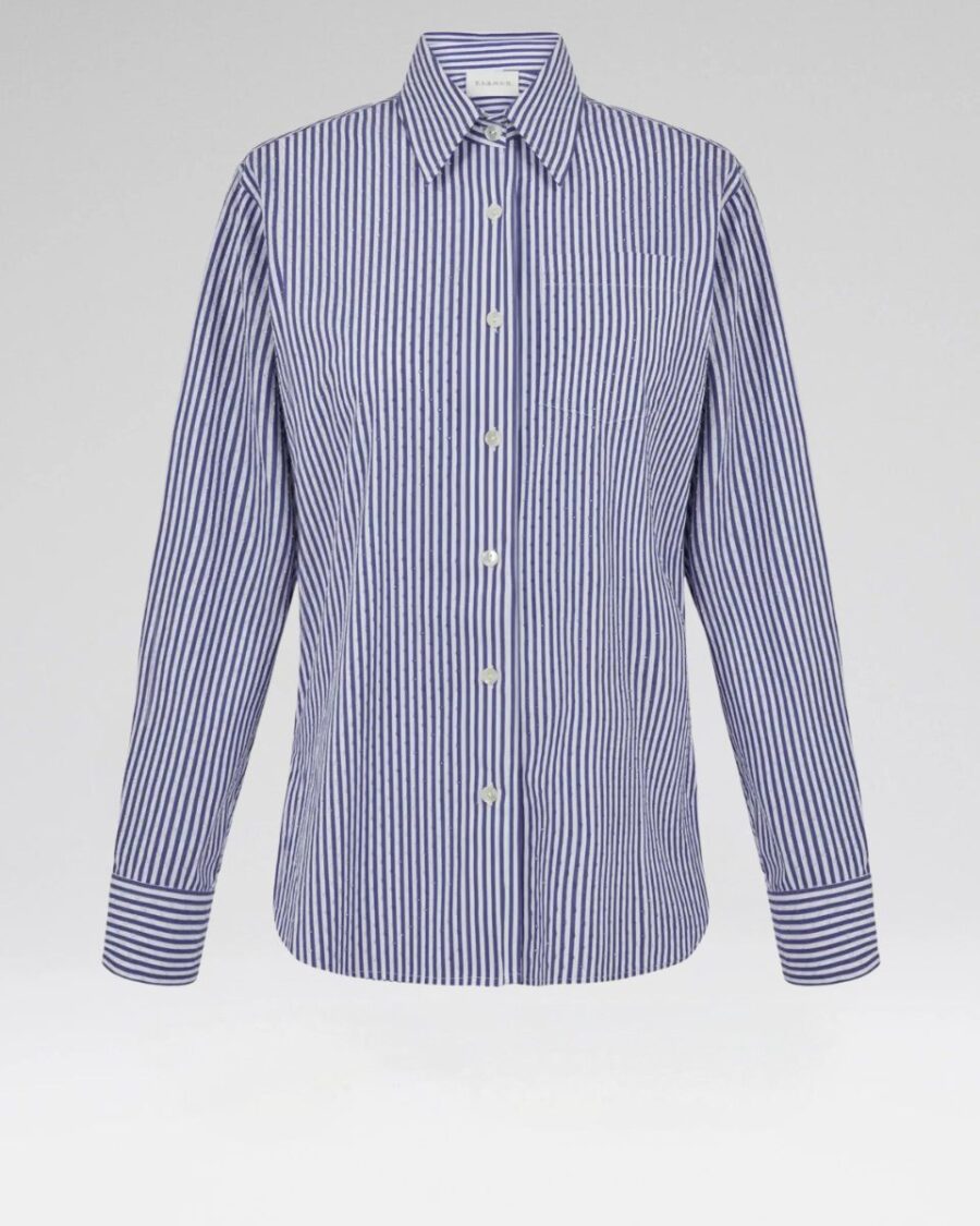 STRASS STRIPED SHIRT