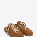 SUEDE SNEAKER MULES