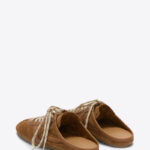 SUEDE SNEAKER MULES