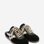 SUEDE SNEAKER MULES