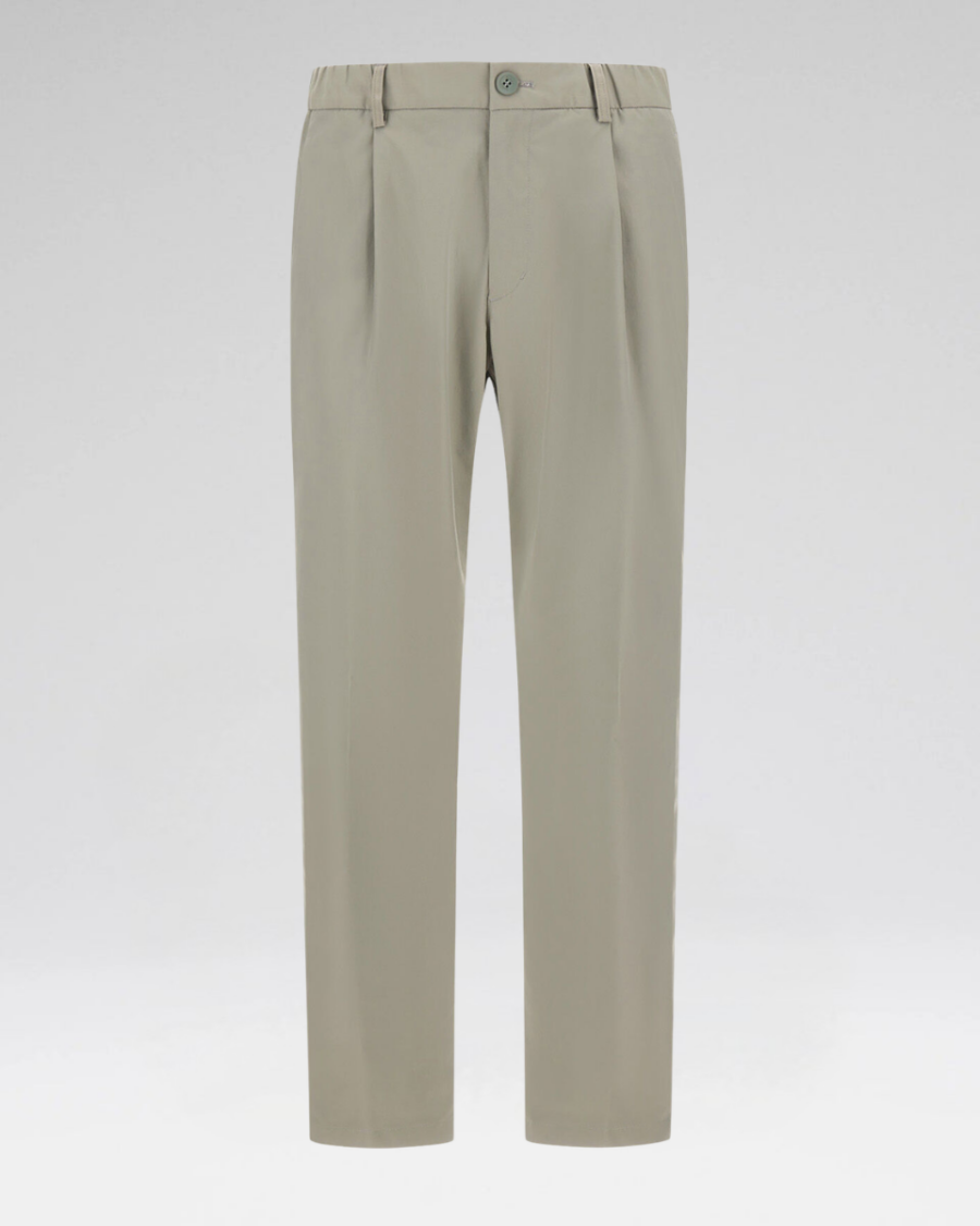 COTTON FEEL TROUSERS WITH DRAWSTRING