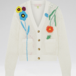 CROCHET CARDIGAN WITH FLOWERS