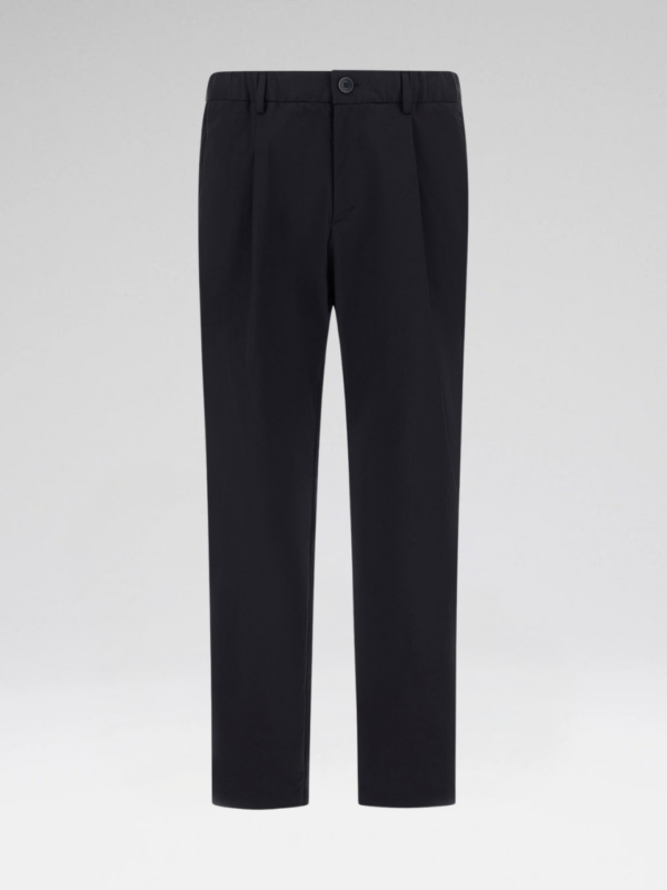 COTTON FEEL TROUSERS WITH DRAWSTRING