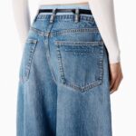 BOXER AND BELT BLOW UP JEANS
