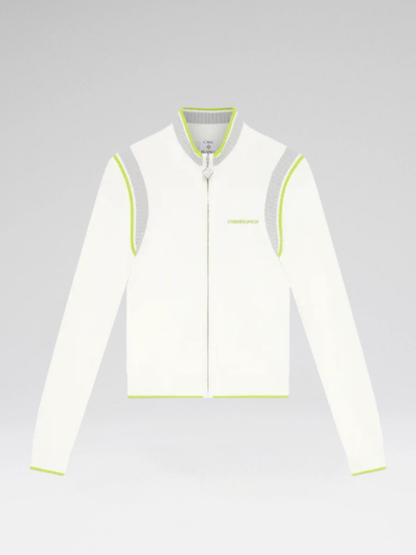 ZIP UP TENNIS KNIT