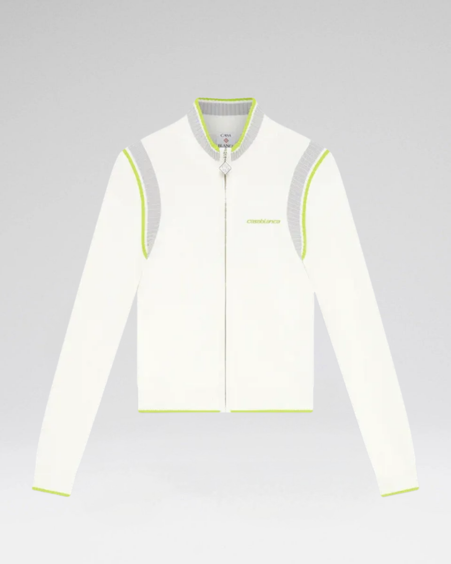 ZIP UP TENNIS KNIT