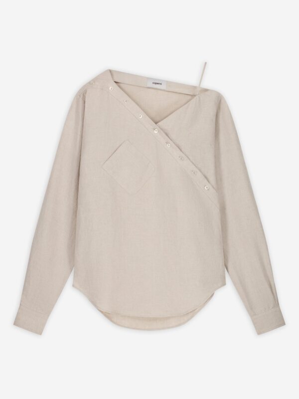 LINEN HEART SHIRT