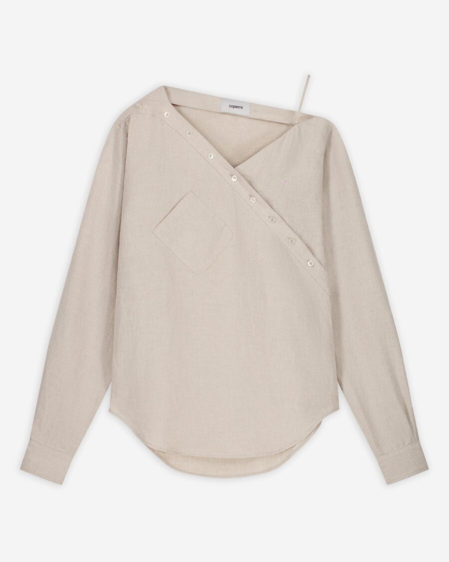 LINEN HEART SHIRT