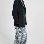 SILK SHIRT WITH HAND APPLIED  LACE