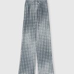 VICHY PRINT PANTS