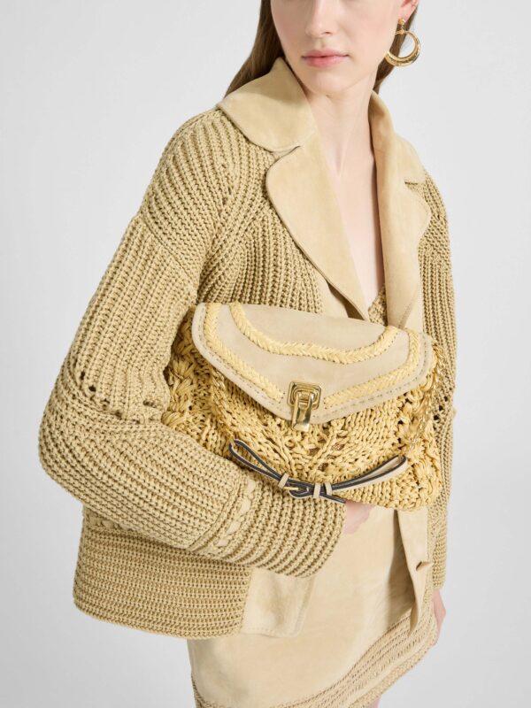 RAFFIA SHOULDER BAG
