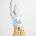 HOBO BAG IN RAFFIA