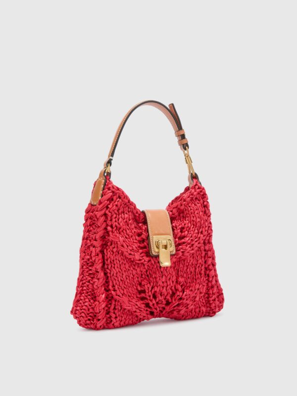 MINI HOBO RAFFIA BAG