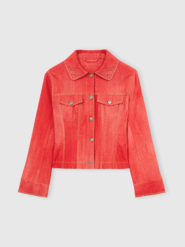 FITTED DENIM JACKET
