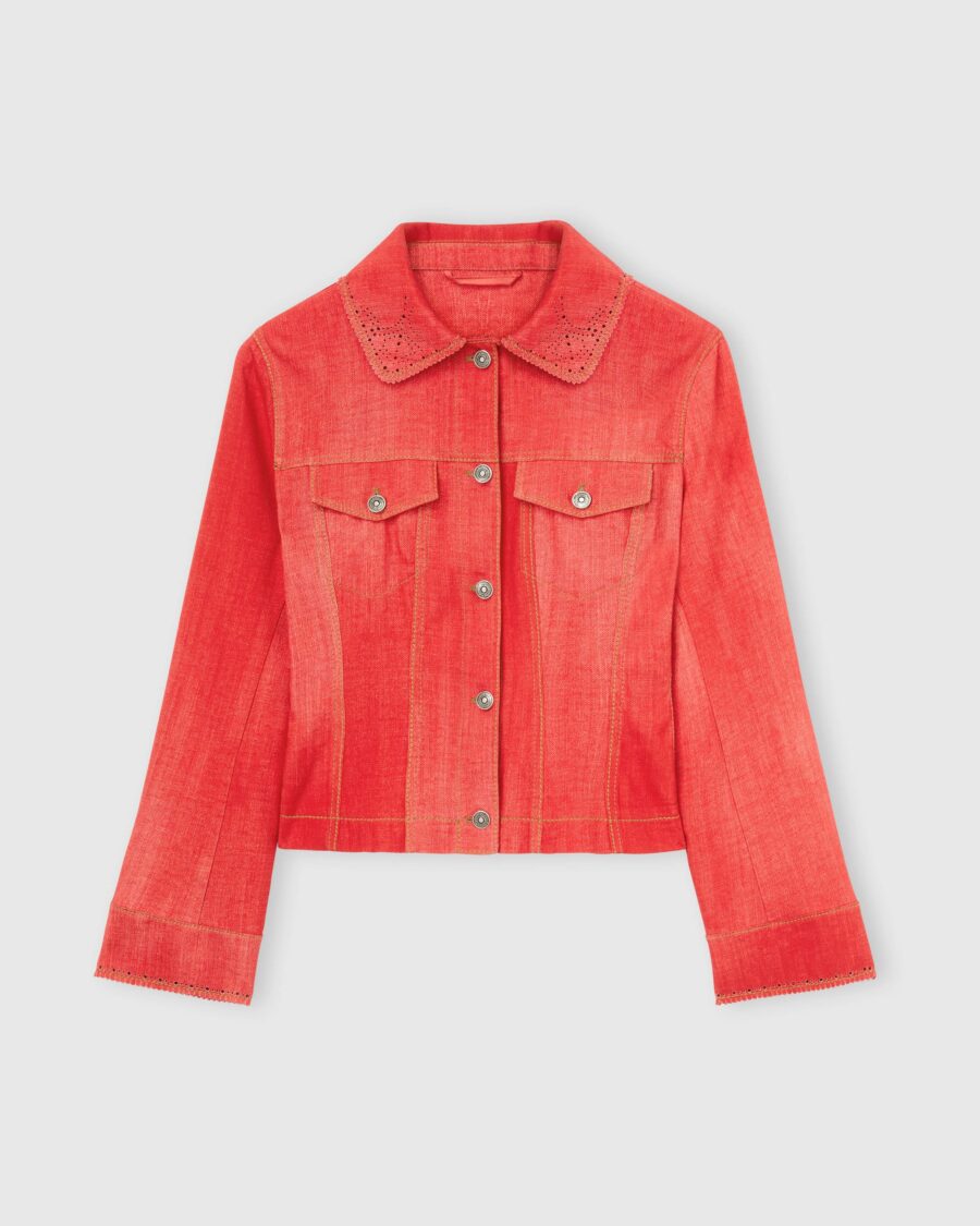 FITTED DENIM JACKET