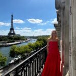 FLOWER STRAPS SILK MAXI DRESS