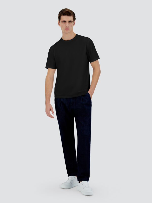 SUPERFINE COTTON STRETCH T-SHIRT