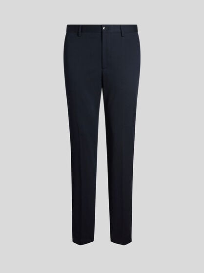 SLIM-FIT TROUSERS