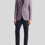 SLIM-FIT TROUSERS
