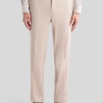 SLUB LINEN-BLEND TWILL JOGGING TROUSERS