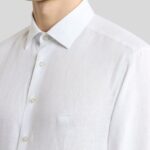LINEN SHIRT WITH PEGASO