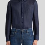 LINEN SHIRT WITH PEGASO