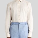 LINEN SHIRT WITH PEGASO