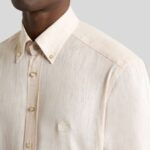 LINEN SHIRT WITH PEGASO