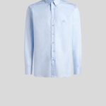 BUTTON-DOWN SHIRT WITH LOGO