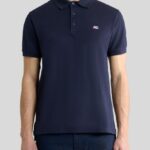COTTON PIQUE POLO SHIRT WITH PEGASO EMBROIDERY