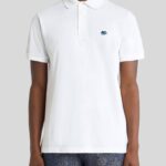 COTTON PIQUE POLO SHIRT WITH PEGASO EMBROIDERY