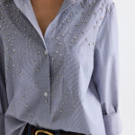 EMBELLISHED OVERSIZED SHIRT