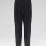 TROUSERS IN SLUBBING LINEN