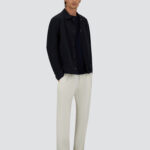 COTTON FEEL TROUSERS WITH DRAWSTRING