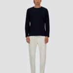 COTTON FEEL TROUSERS WITH DRAWSTRING