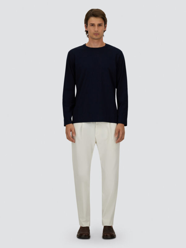 COTTON FEEL TROUSERS WITH DRAWSTRING