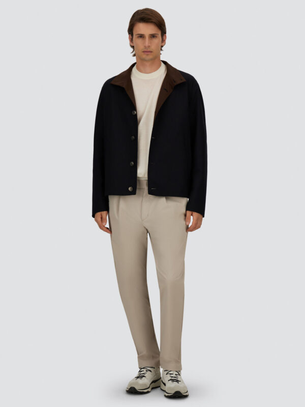 COTTON FEEL TROUSERS WITH DRAWSTRING