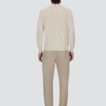 COTTON FEEL TROUSERS WITH DRAWSTRING