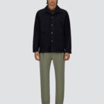 COTTON FEEL TROUSERS WITH DRAWSTRING