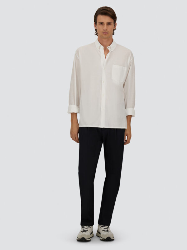 COTTON FEEL TROUSERS WITH DRAWSTRING