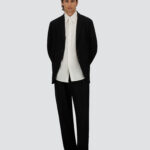 TROUSERS IN SLUBBING LINEN