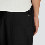 TROUSERS IN SLUBBING LINEN