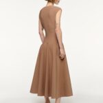 TRIMMED KNIT DRESS